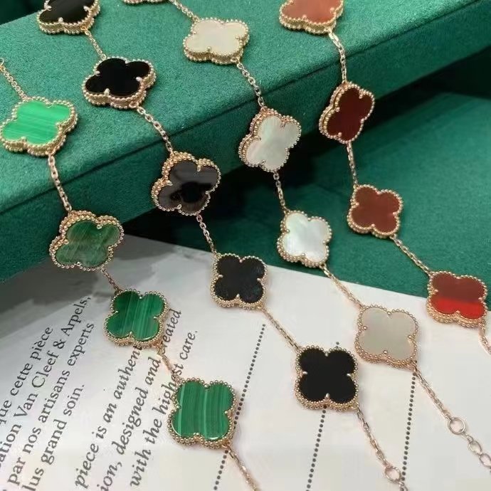 Luxury Fashion Au750 Real Pure 18K Gold Charm Bracelet Fine Jewelry Women Female Bridal Engagement Wedding Bracelets - 图片 7